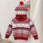 Fair Isle Christmas Jumper & Hat 3