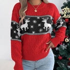 Deer Fair Isle Women's Christmas Jumper