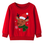 Red Nose Rudolf Kids' Christmas Jumper