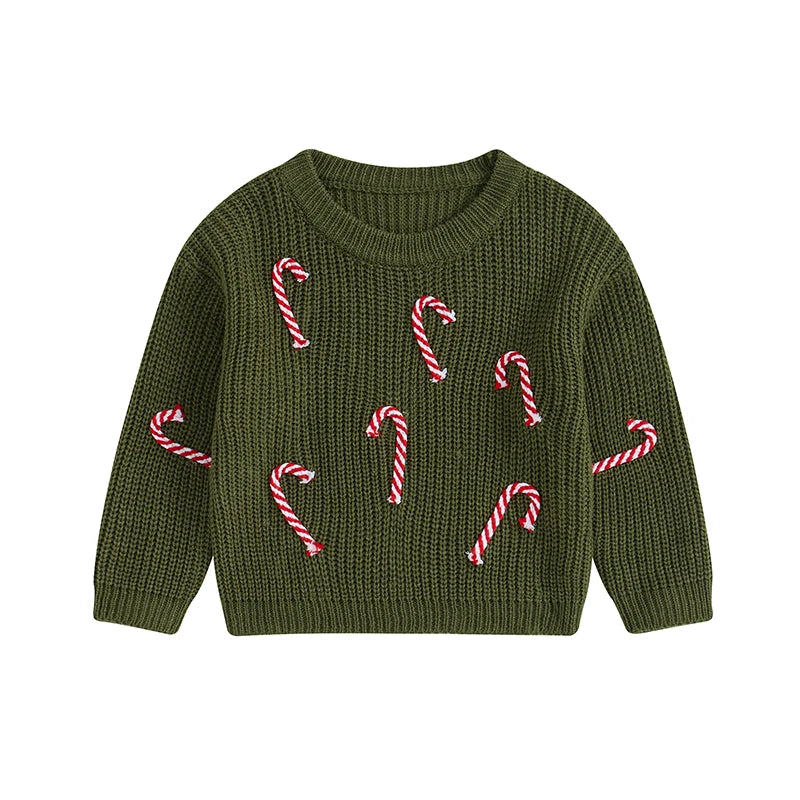 Candy Cane Baby & Toddler Christmas Jumper