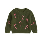 Candy Cane Baby & Toddler Christmas Jumper