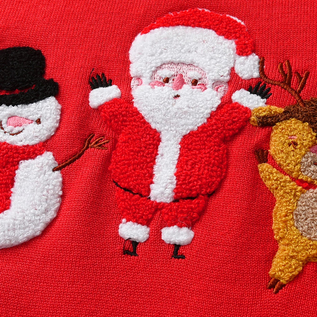 Santa and Friends Kids' Christmas Jumper
