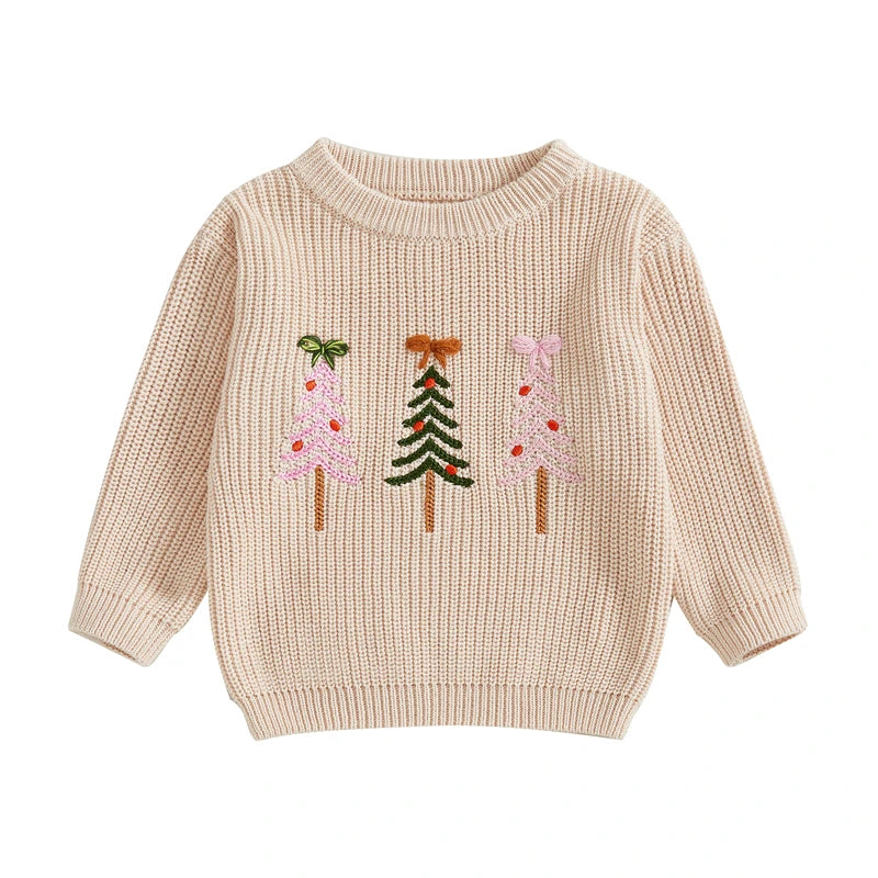 3 Trees Kids' Christmas Jumper