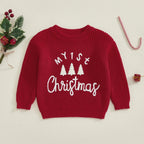 My 1st Christmas baby Jumper - Green