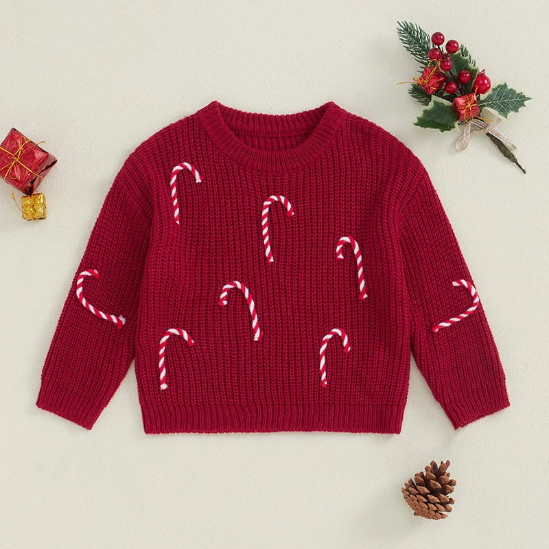 Candy Cane Baby & Toddler Christmas Jumper