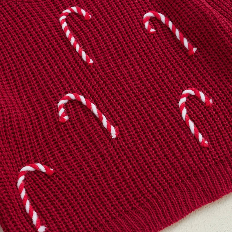 Candy Cane Baby & Toddler Christmas Jumper