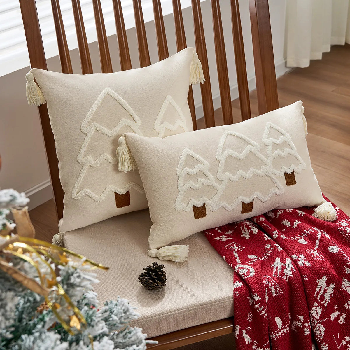 3 Trees Christmas Cushion Cover