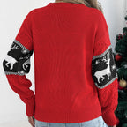 Deer Fair Isle Women's Christmas Jumper