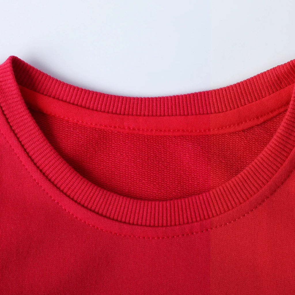 Rudolf By The Tree Kids' Christmas Jumper