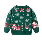 North Pole Party Knit Kids' Cardigan