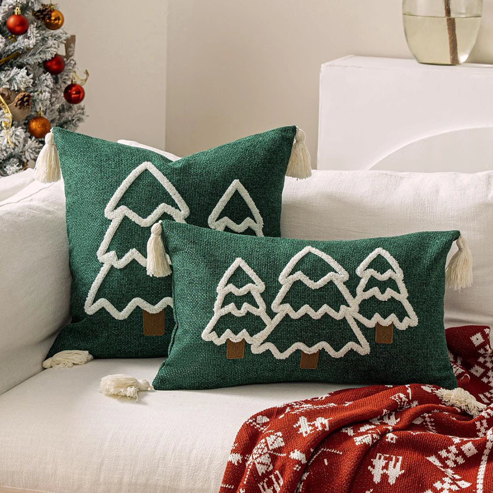 3 Trees Christmas Cushion Cover
