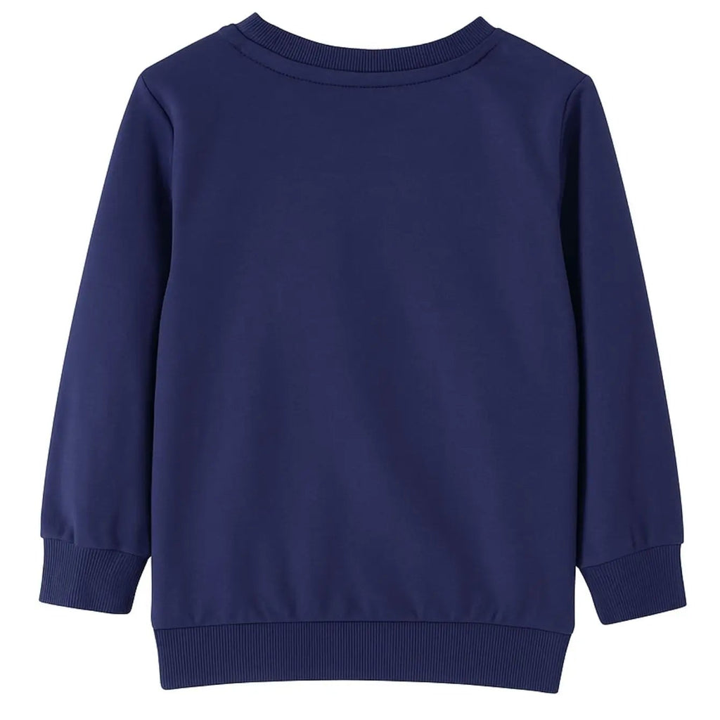 Smiley Santa Kids' Christmas Jumper