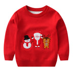 Santa and Friends Kids' Christmas Jumper