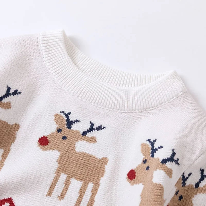 Rudolph Parade Kids’ Christmas Jumper