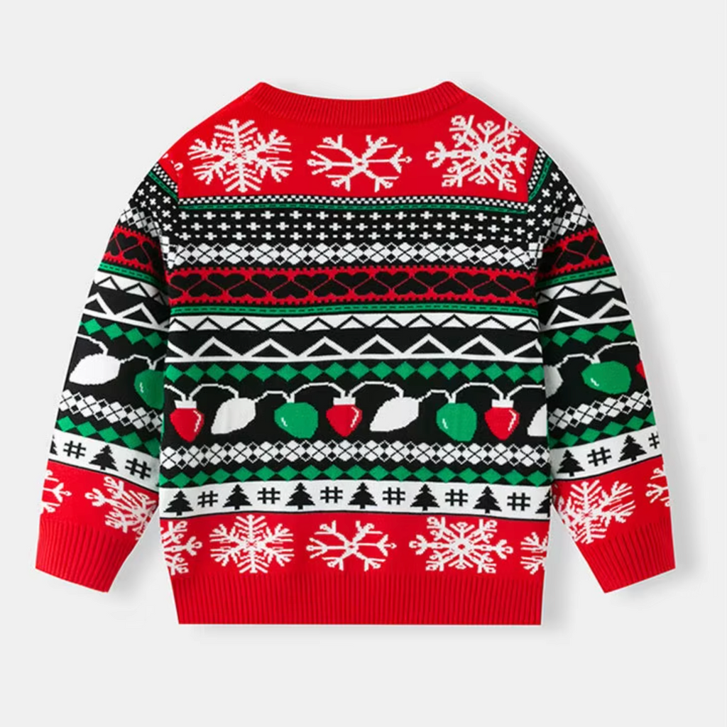 Festive Dino – Kids’ Christmas Jumper