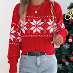 Fair Isle Women's Christmas Jumper - Green