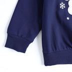 Smiley Santa Kids' Christmas Jumper