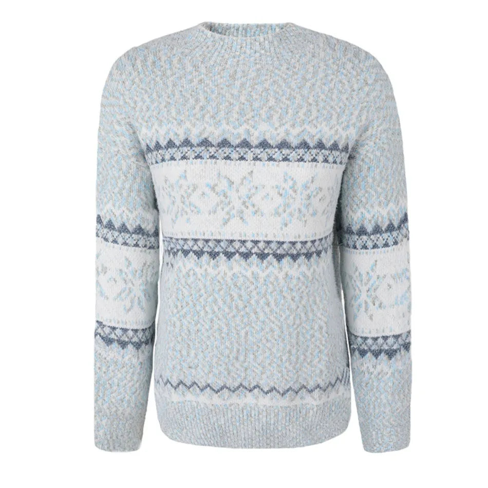 Soft Snowflake Women's Christmas Jumper - Pink