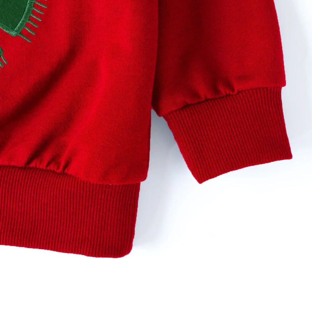 Red Nose Rudolf Kids' Christmas Jumper