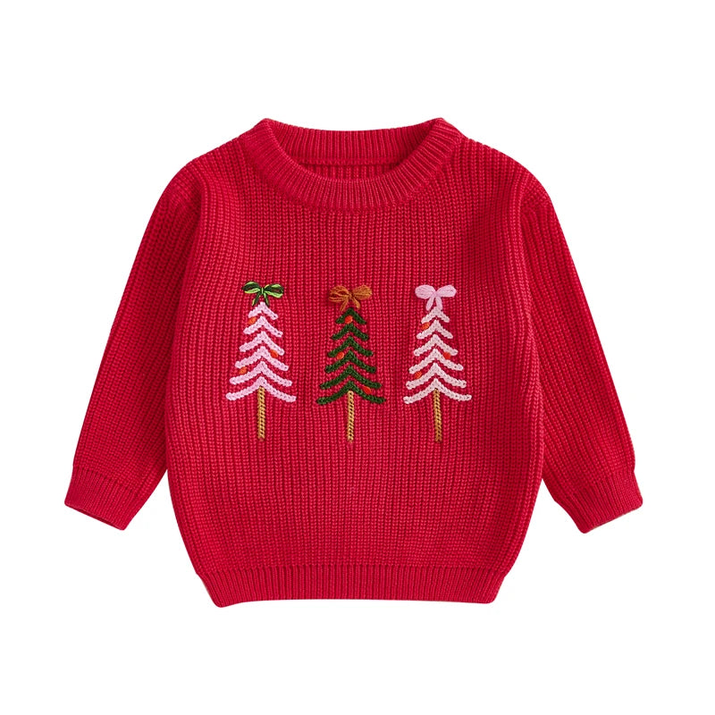 3 Trees Kids' Christmas Jumper