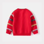 Starry Rudolph Kids' Christmas Jumper