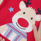 Starry Rudolph Kids' Christmas Jumper